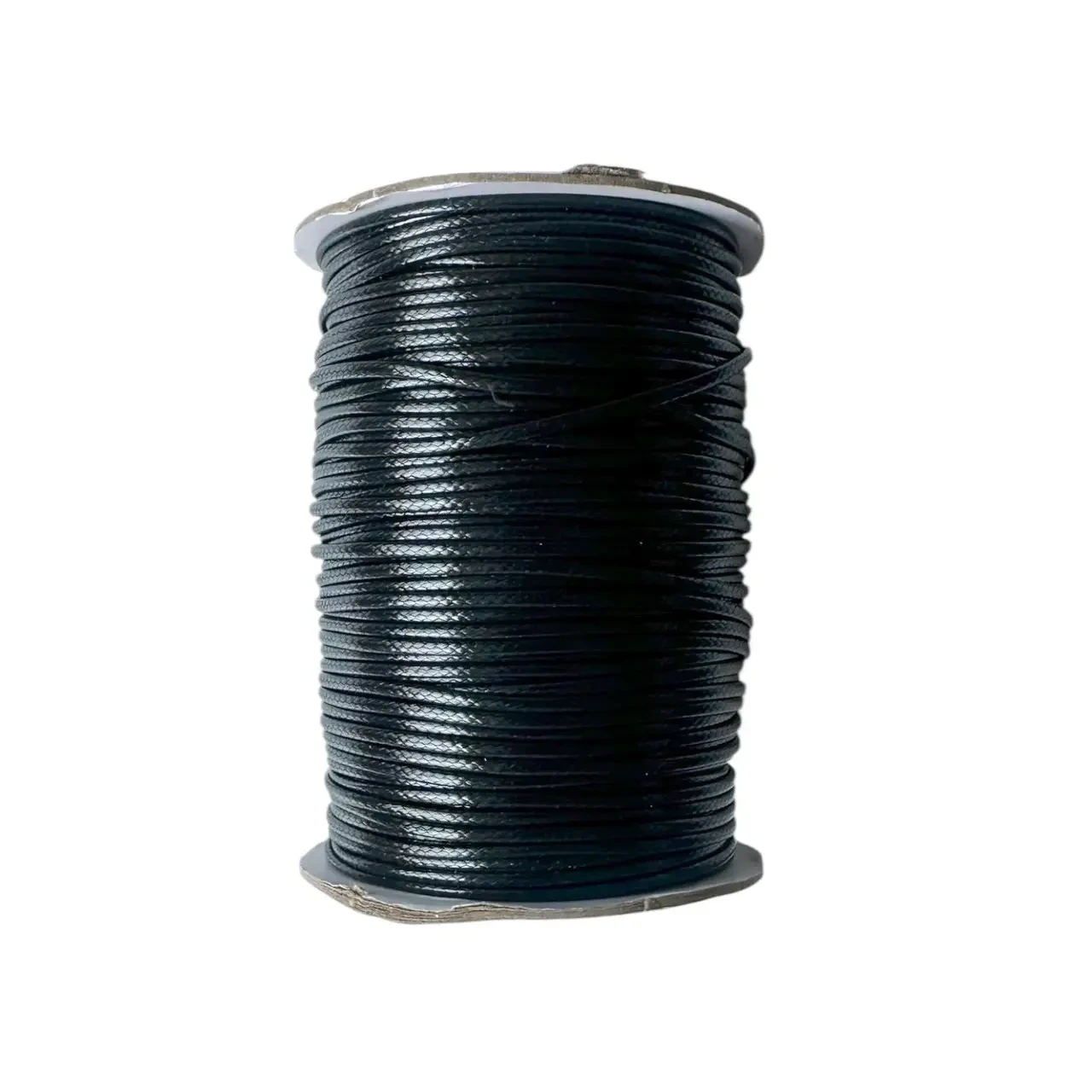 Шнур вощений 1 мм 150  м Чорний (корейський), фото 1