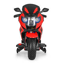 Дитячий електромотоцикл SPOKO SP-1600 червоний, фото 3