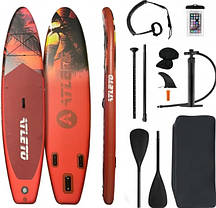 Сапборд дошка надувна для плавання Atleto 320 см Miame + сидіння, фото 2