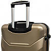 Набір валіз Bonro 2019 - 3 шт (S+M+L) шампань пластикові на колесах з кодовим замком і висувною ручкою, фото 6