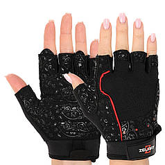Перчатки для фітнесу та тренувань Zelart SB-161736 XS-M чорний Код SB-161736