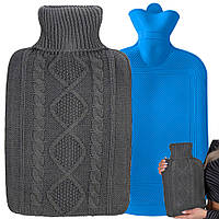 Грелка гумова з в'язаним чохлом 27341