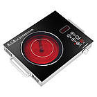 Інфрачервона плита CB-1324 2000 Вт одноконфоркова настільна електрична, фото 2