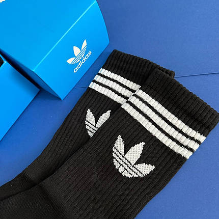 Набір спортивних шкарпеток Adidas (41-44) 6 пар в коробці, фото 2