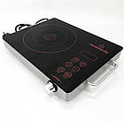 Інфрачервона плита CB-1324 2000 Вт одноконфоркова настільна електрична, фото 5