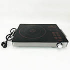 Інфрачервона плита CB-1324 2000 Вт одноконфоркова настільна електрична, фото 6