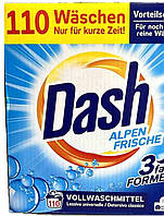 Dash Alpen Frische пральний порошок 5.5 кг | 110 циклів прання!