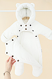 Комбінезон демісезонний дитячий Ari, milk, фото 2