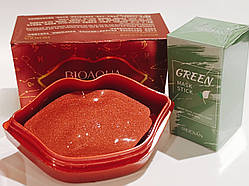 Акція! Патчі для губ + подарунок Green Mask stik