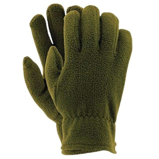 Рукавиці флісові Reis | Теплі рукавиці Олива, фото 1