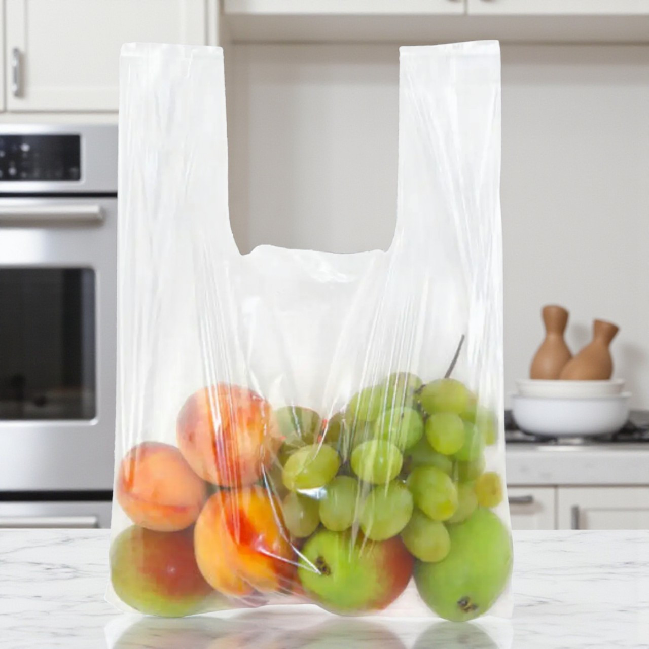 Пакет майка прозора 220х360 мм 50 мкм 25 шт, фото 1