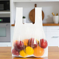 Пакет майка прозора 30x45 см 10 шт 50 мкм