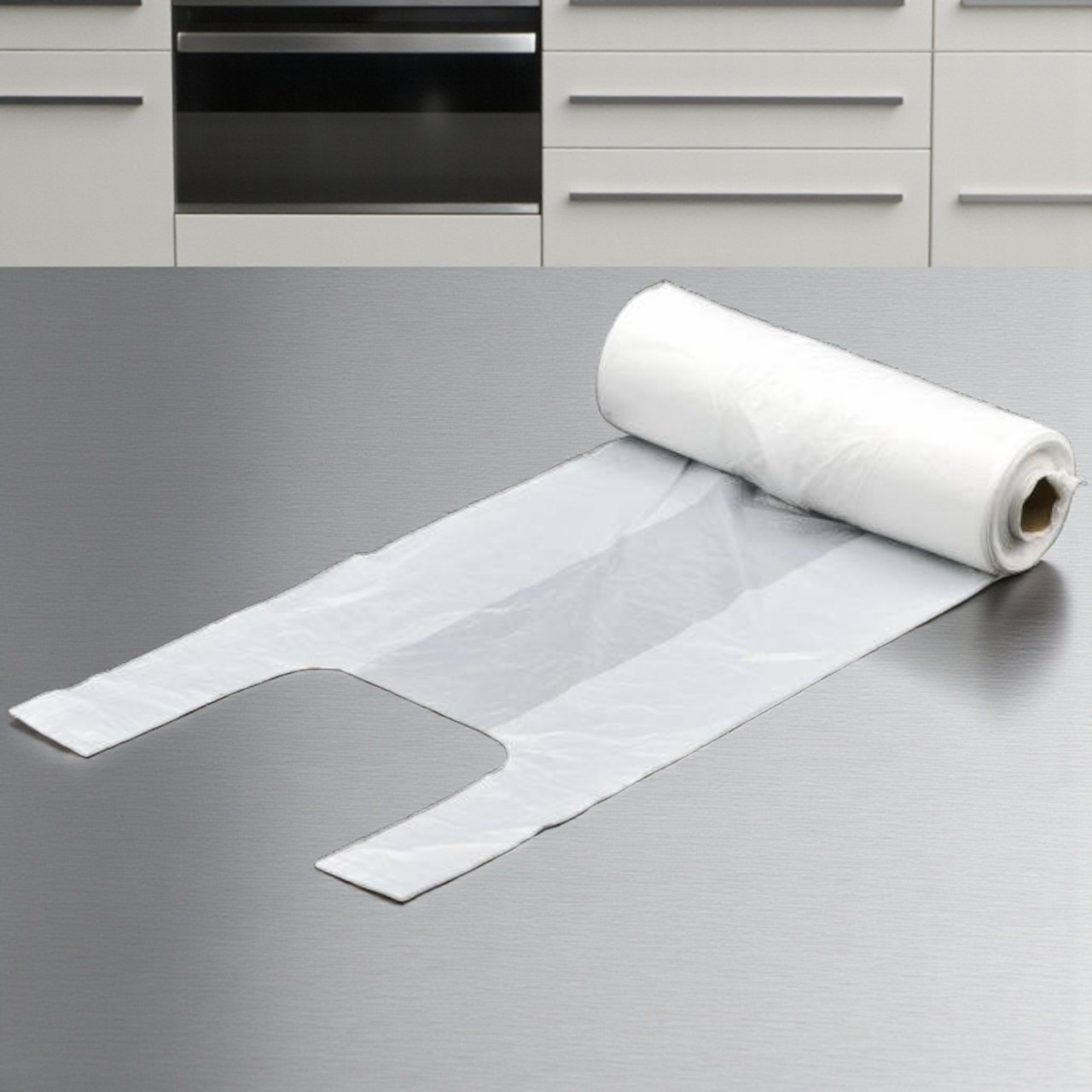 Пакет майка в рулоні 21х43 см 200 шт, фото 1