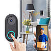 Бездротовий дверний дзвінок з відеокамерою WiFi, USB живлення / Домофон з камерою / Відеодзвінок для дому, фото 4