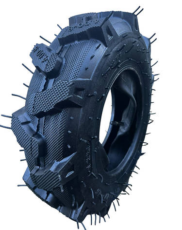 Шина з камерою 4.00-8 (12PR) на мотоблок, мінітрактор, мотокультіватор, Навантаження до 168кг, фото 1