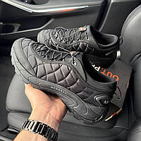 Мужские кроссовки Merrell Ice Cap Moc II Total Black термо водоотталкивающие демисезонные Мерел черные