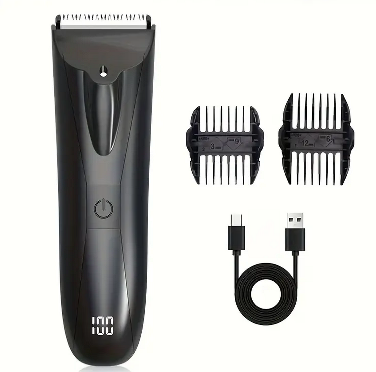 Тример акумуляторний для волосся MIGUAN MG-682 чорний, фото 1