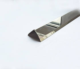 Куточок нержавіючий полірований з фаскою 30х30 мм Pawotex 2.5 м STK30