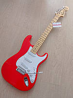 Електрогітара Fender Stratocaster YJM Red SSS China Уцінка