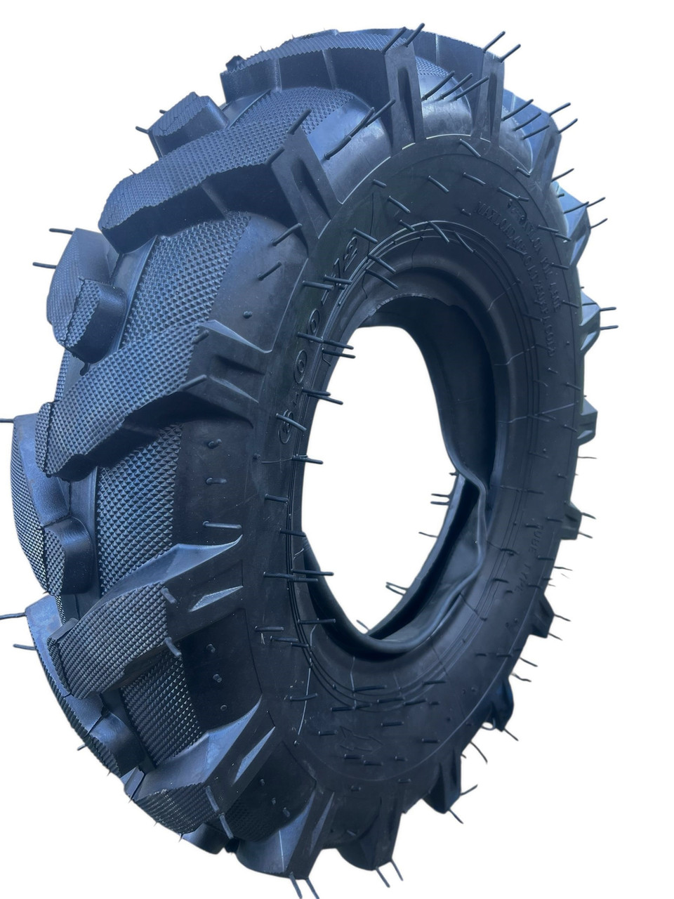 Шина з камерою 6.00-12 (12PR) на мотоблок, мінітрактор, MaxLoad 405кг, 32 шипа