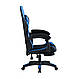 Крісло комп'ютерне Форест чорно-синє (крісло геймерське), фото 2