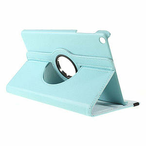 Шкіряний чохол книжка 360 для Samsung Galaxy Tab A 10.1 (T510 T515) / блакитний