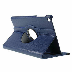 Шкіряний чохол книжка 360 для Samsung Galaxy Tab A 10.1 (T510 T515) / синій