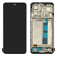 Дисплей Xiaomi Redmi Note 12 4G чорний Екран з сенсором (модуль) Incell + рамка