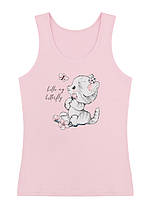 Майки дитячі для дівчаток ТМ Donella оптом р.0/1 роки (86-92 см)