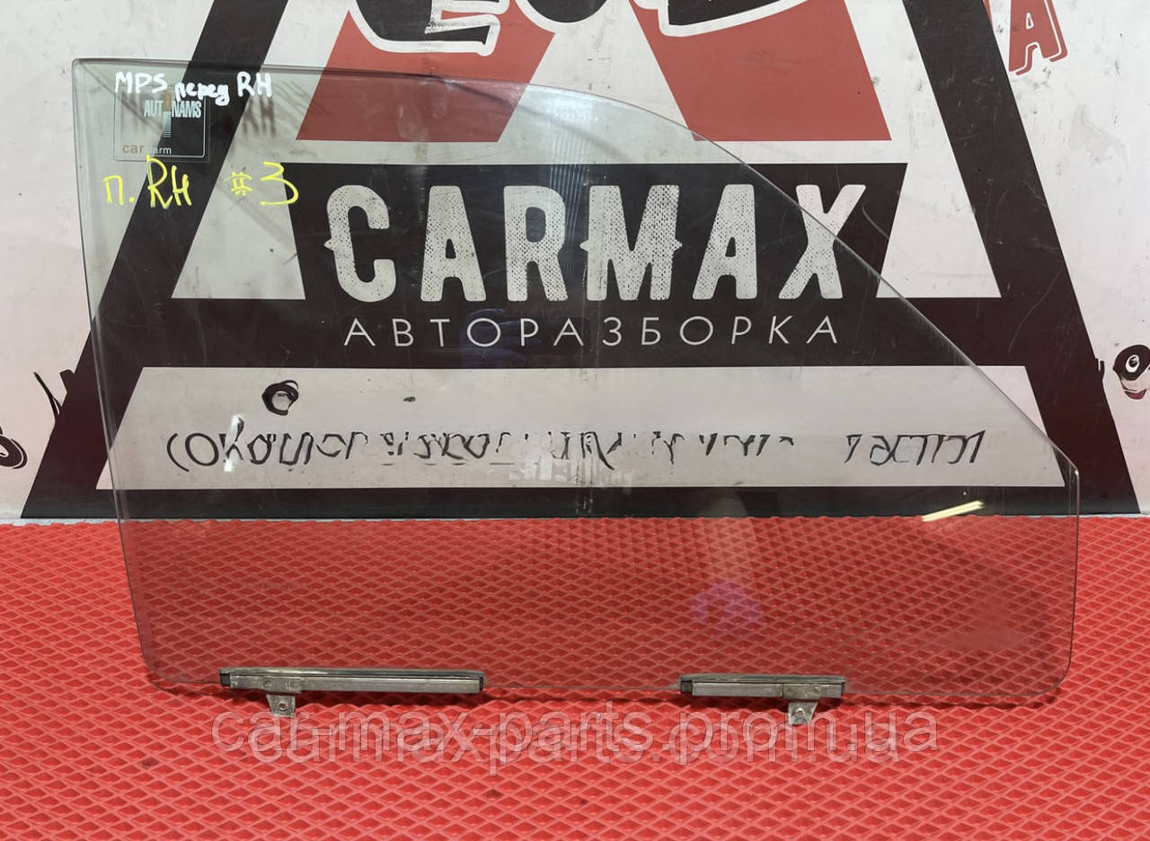 Скло передніх правих дверей Mitsubishi Pajero Sport 1 1998-2008 Б/у Оригінал #3, фото 1