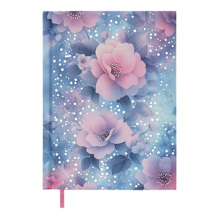 Щоденник BuroMax POSH BM.20130-14 А-5 блакитний, фото 1