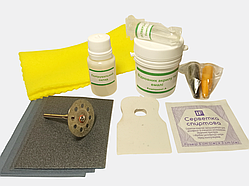 Ремкомплект із алмазною фрезою для ремонту тріщин кераміки, умивальників і ванн