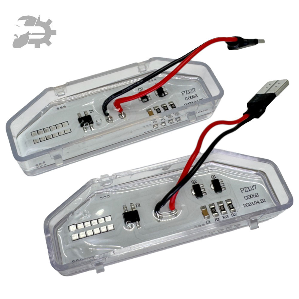 Лед ліхтар підсвічування номерного знака 6 Мазда GS1D51270D GS1D-51-270D, фото 1