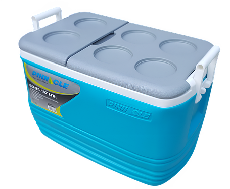 Ізотермічний контейнер Pinnacle Eskimo, 57 л, бірюзовий, фото 1