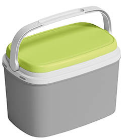 Ізотермічний контейнер Adriatic 6 л, сірий з салатовим