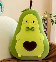 Плюшева подушка Авокадо для сну дитині 50 см Дитяча м'яка іграшка плюшевий авокадо Плюшеве авокадо