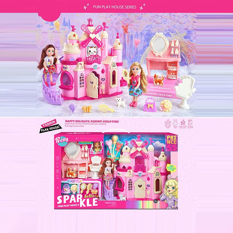 Будиночок з лялькою 7015 (8) меблі, аксесуари, в коробці