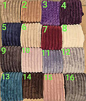 Королівський плед Шарпей широка смужка 5 см Євро