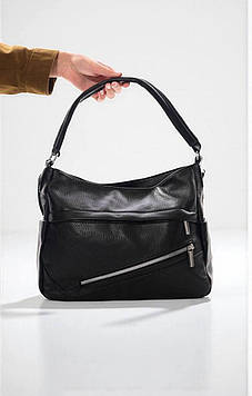 Сумка жіноча чорна код 7-711