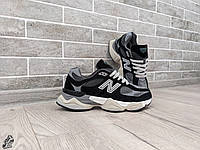 Зимові жіночі кросівки New Balance 9060 \ Нью Беланс 9060 \ ТЕРМО (-21) \ ХУТРО \ 40