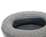 Амбушури для навушників Audio-Technica ATH M50XBT2 M50XBT M50X M50RD M20x M30X M40X Сірі Тканинні Потовщені, фото 3