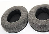 Амбушури для навушників Audio-Technica ATH M50XBT2 M50XBT M50X M50RD M20x M30X M40X Сірі Тканинні Потовщені, фото 4