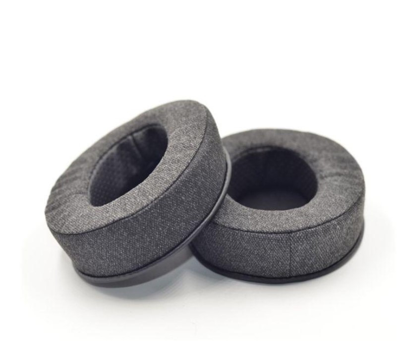 Амбушури для навушників Audio-Technica ATH M50XBT2 M50XBT M50X M50RD M20x M30X M40X Сірі Тканинні Потовщені, фото 1