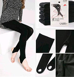 Еластичні жіночі колготи «Tights With a Heel» з відкритою п'ятою