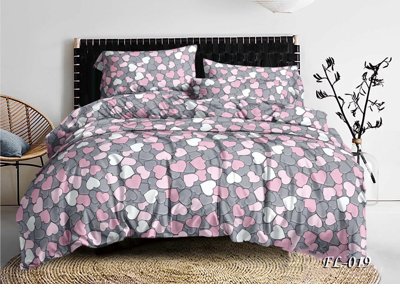 Комплект постільної білизни ТЕТ-@-ТЕТ Серця (двоспальний розмір), фото 1