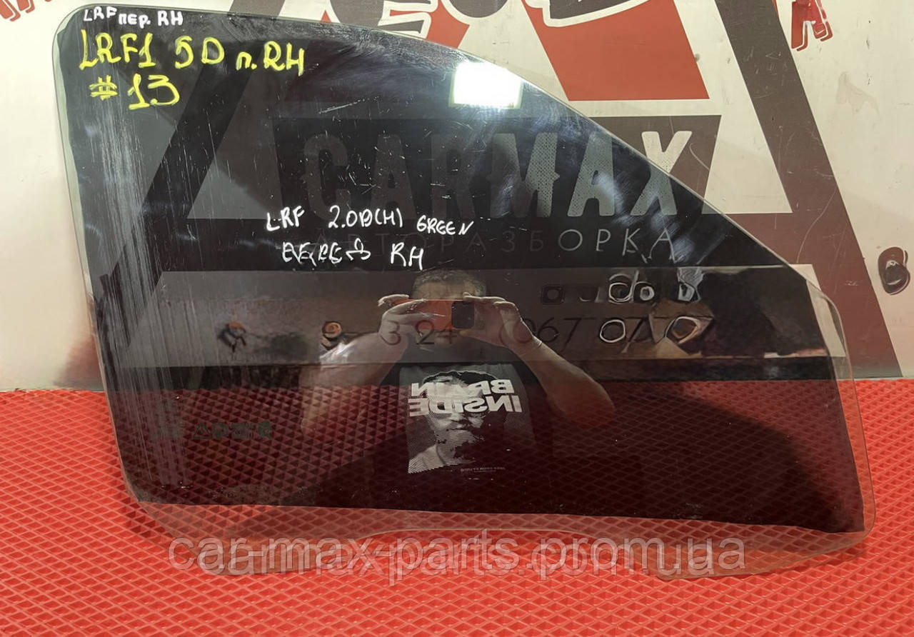 Скло передніх ПРАВих дверей Land Rover Freelander 1 5 дверний 1997-2006 б/у ОРИГИНАЛ, фото 1
