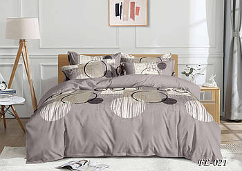 Комплект постільної білизни ТЕТ-@-ТЕТ Кружечки (євро розмір)