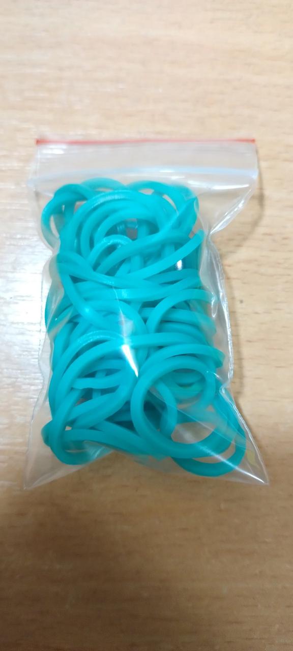 Гумки для грошей зелені, 20 шт.