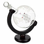 Набір для віскі Malatec 22553 — графин-глобус 850 мл, склянки, камені, фото 3