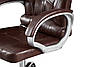 Крісло комп'ютерне Флекс темно-коричневе (крісло геймерське), фото 4